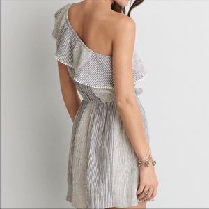 American Eagle | WORN ONCE One Shoulder Dress